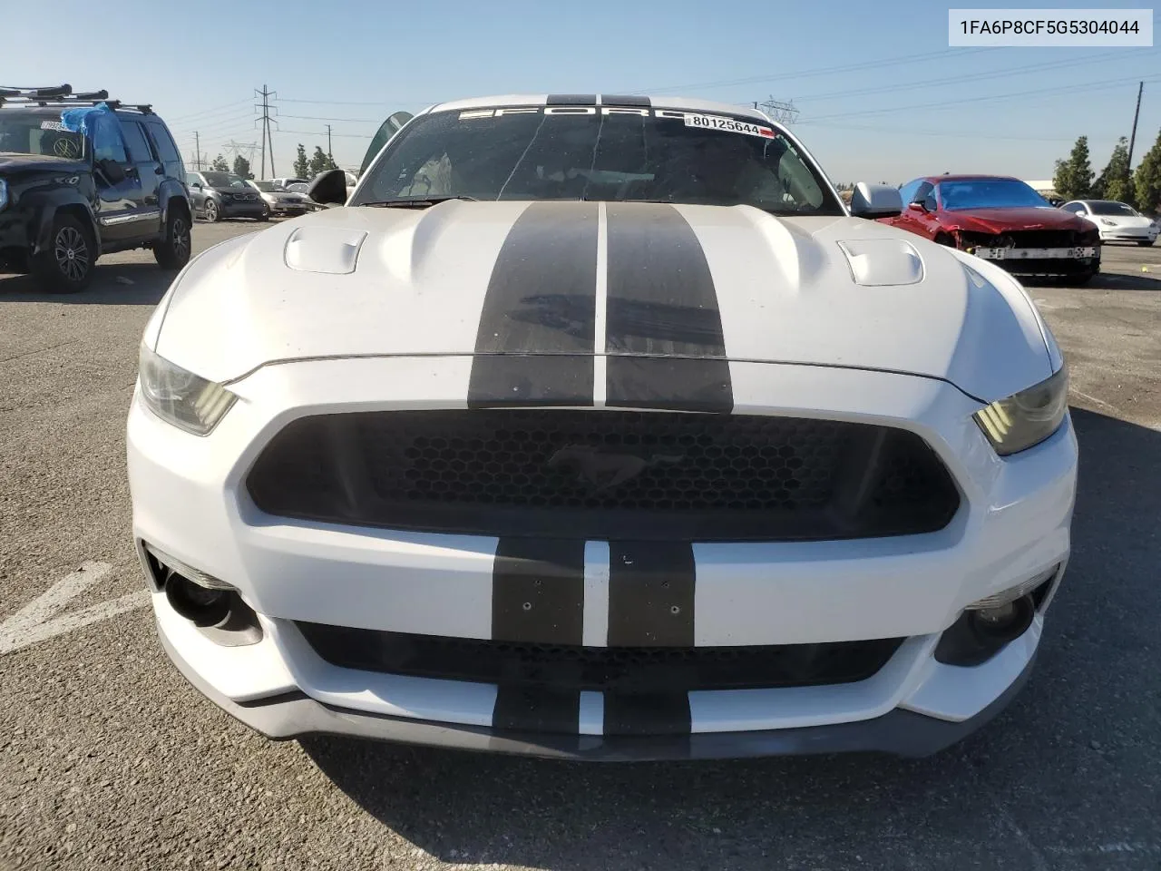 2016 Ford Mustang Gt VIN: 1FA6P8CF5G5304044 Lot: 80125644