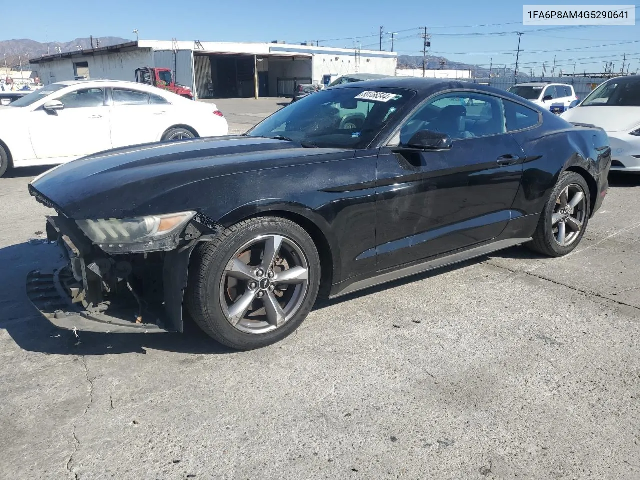 2016 Ford Mustang VIN: 1FA6P8AM4G5290641 Lot: 80156544