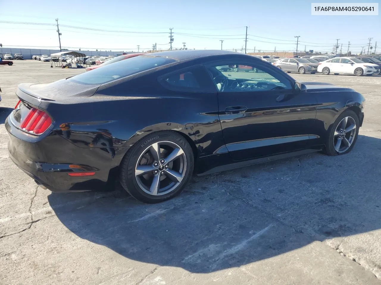 2016 Ford Mustang VIN: 1FA6P8AM4G5290641 Lot: 80156544