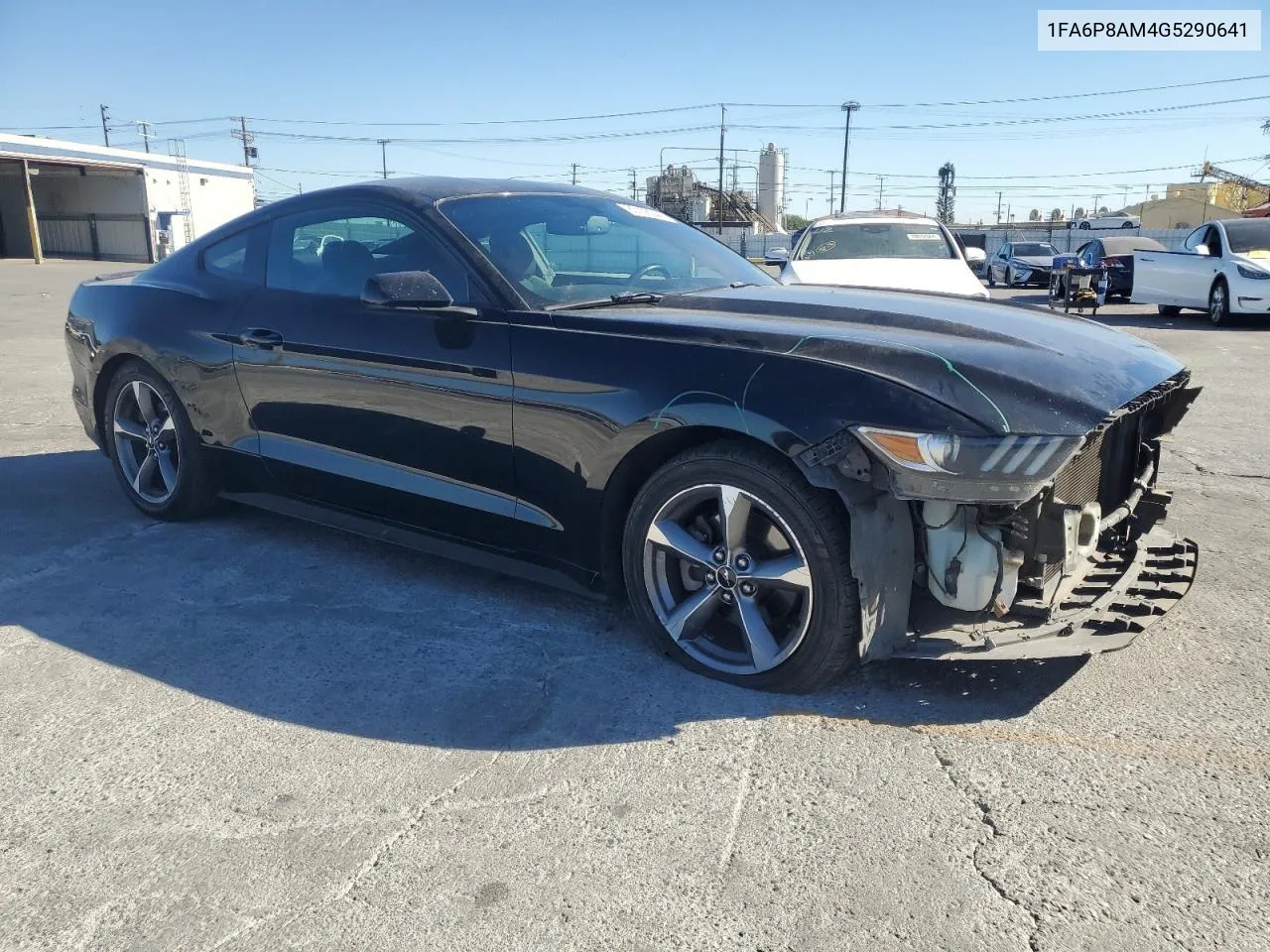 2016 Ford Mustang VIN: 1FA6P8AM4G5290641 Lot: 80156544