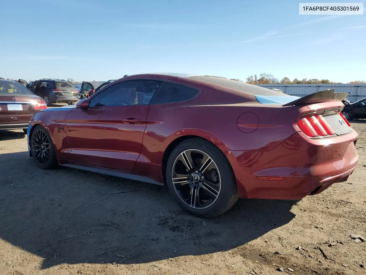 2016 Ford Mustang Gt VIN: 1FA6P8CF4G5301569 Lot: 80218884