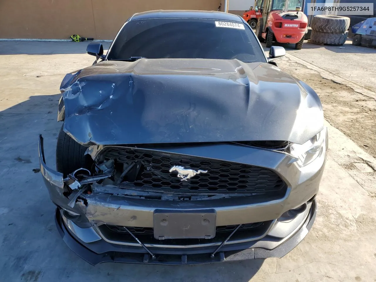 2016 Ford Mustang VIN: 1FA6P8TH9G5257344 Lot: 80284074