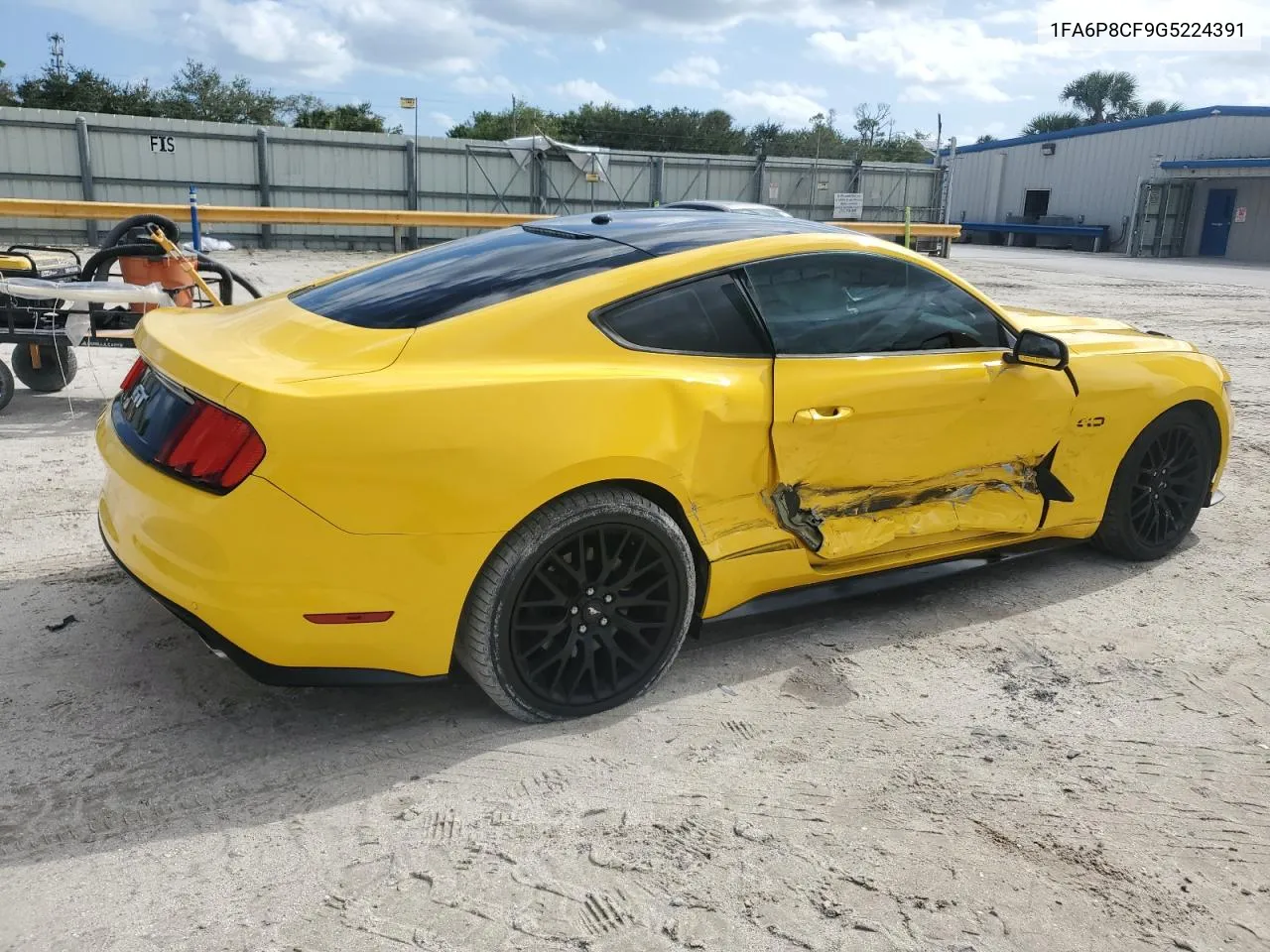 2016 Ford Mustang Gt VIN: 1FA6P8CF9G5224391 Lot: 80299154