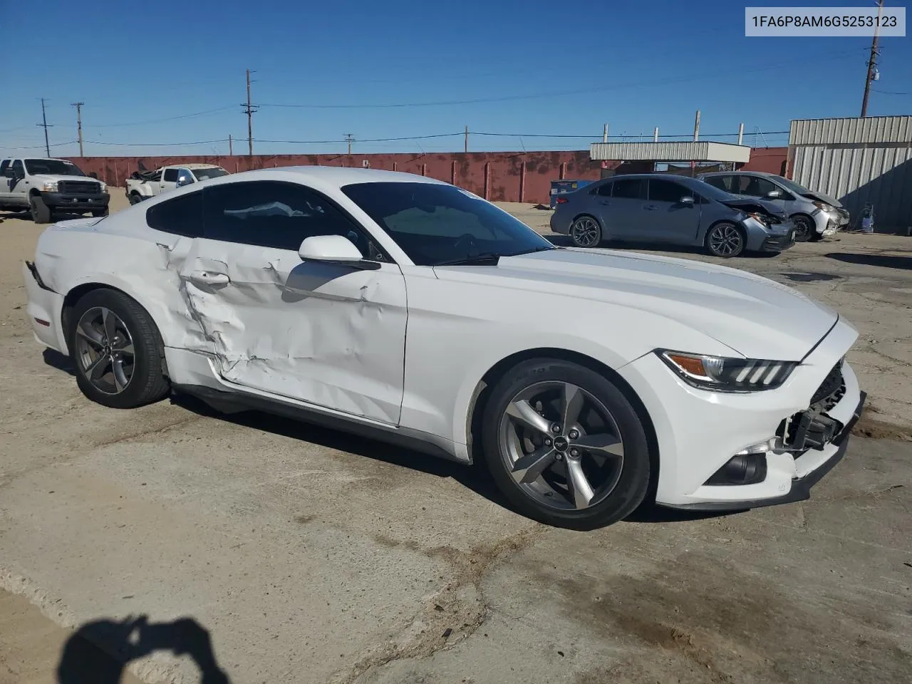 2016 Ford Mustang VIN: 1FA6P8AM6G5253123 Lot: 80340144