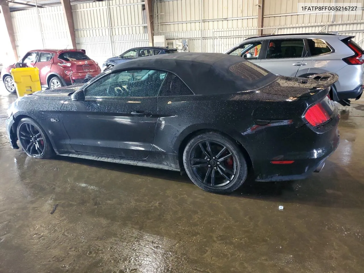 2016 Ford Mustang Gt VIN: 1FATP8FF0G5216727 Lot: 80497454