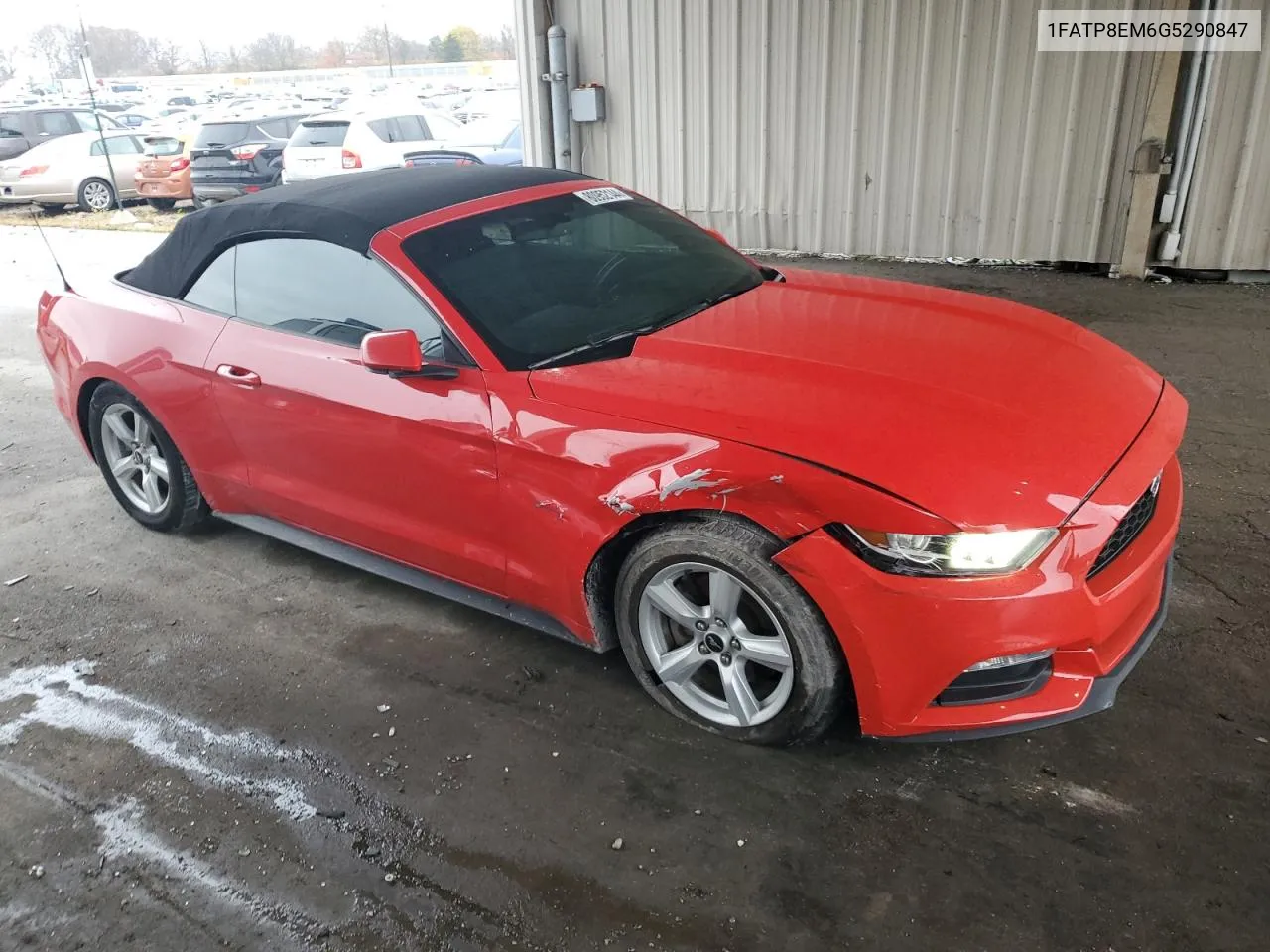 2016 Ford Mustang VIN: 1FATP8EM6G5290847 Lot: 80952144