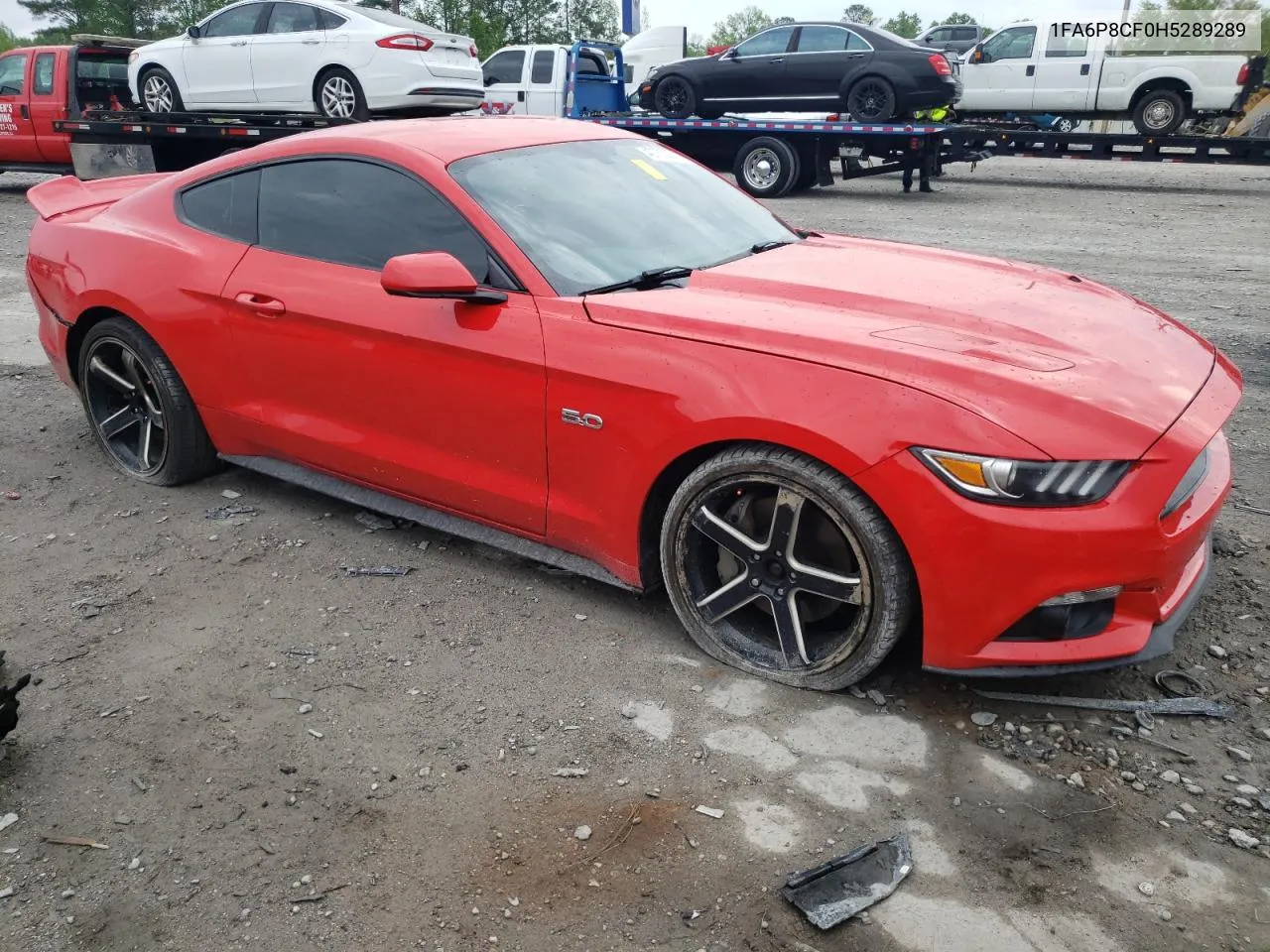 2017 Ford Mustang Gt VIN: 1FA6P8CF0H5289289 Lot: 49782324