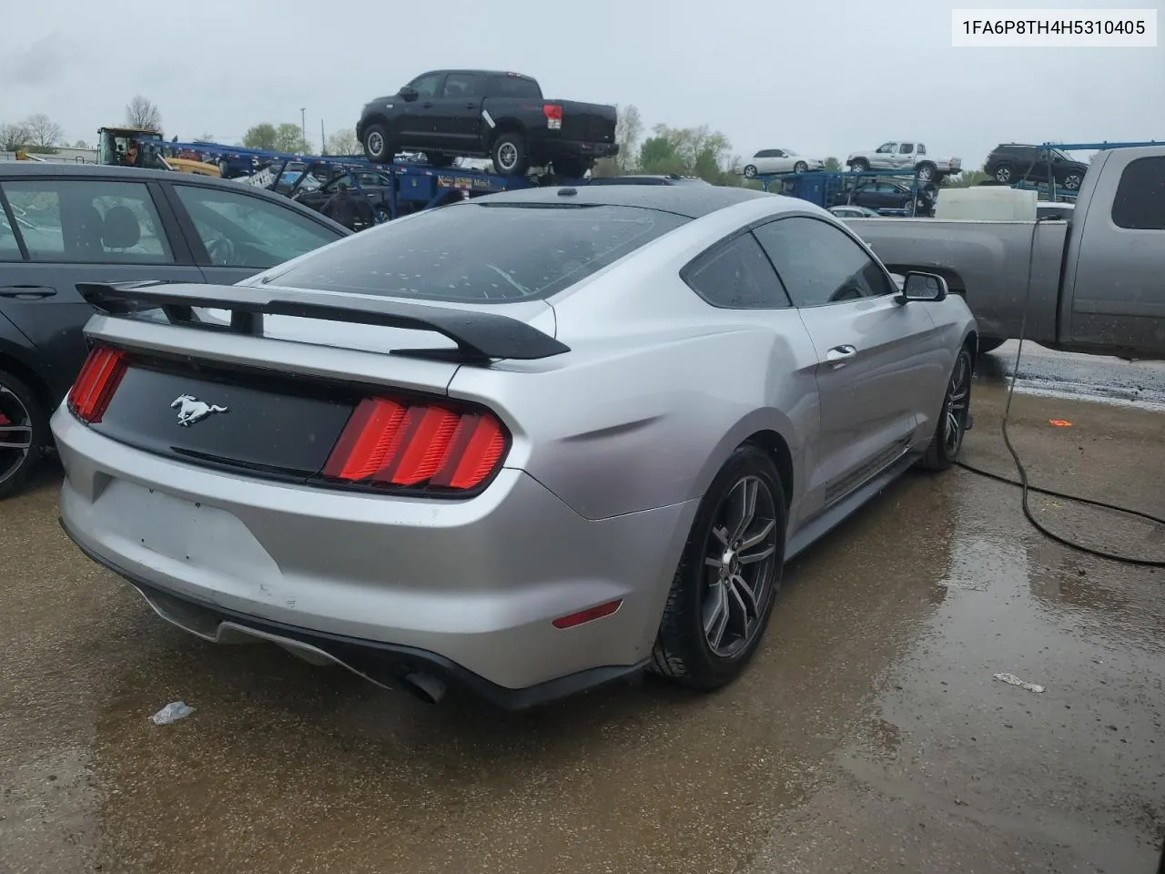 2017 Ford Mustang VIN: 1FA6P8TH4H5310405 Lot: 50380074