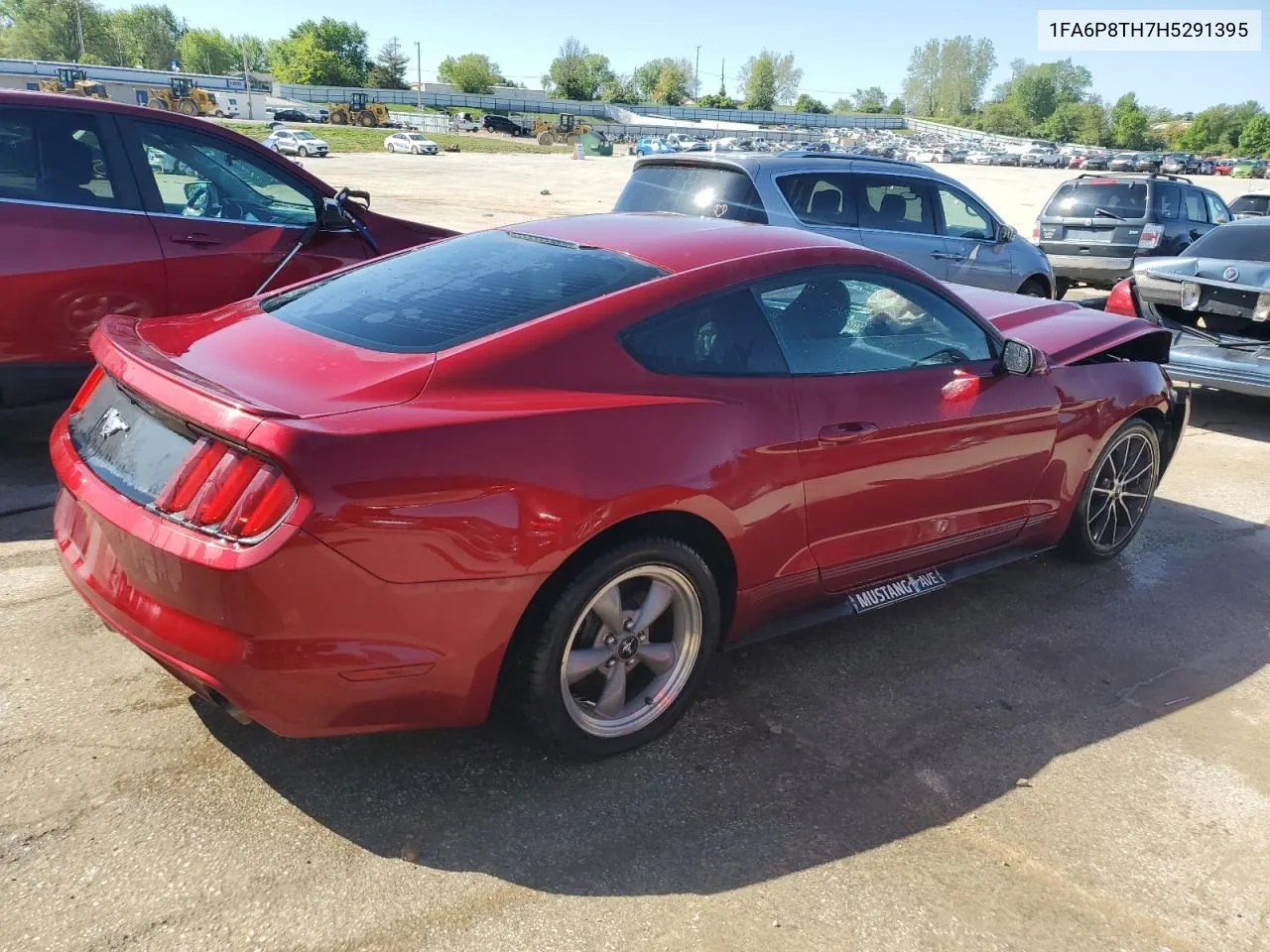 2017 Ford Mustang VIN: 1FA6P8TH7H5291395 Lot: 51650574