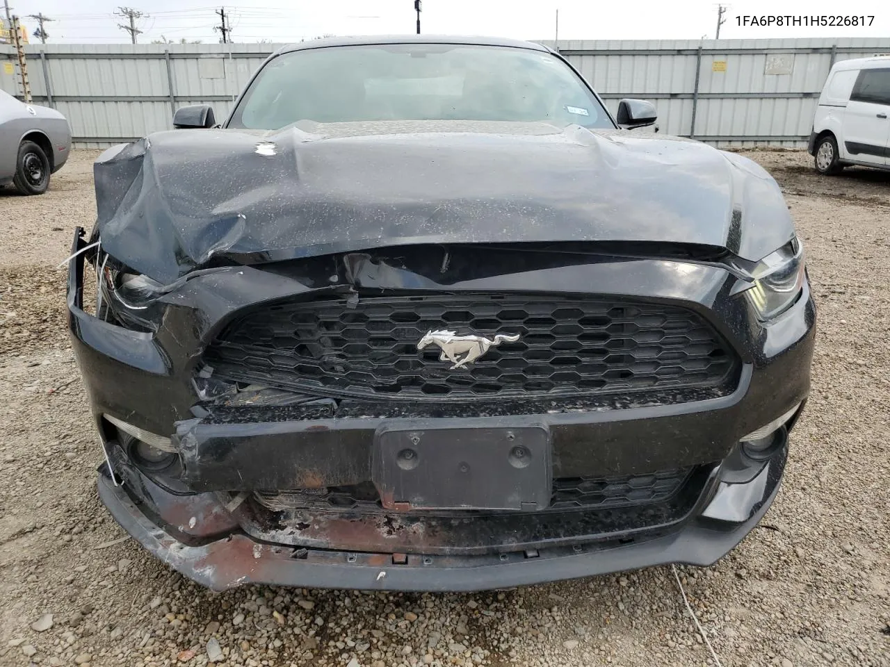 2017 Ford Mustang VIN: 1FA6P8TH1H5226817 Lot: 55167124