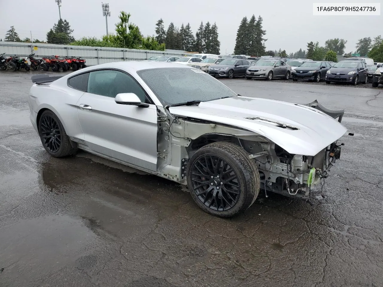 2017 Ford Mustang Gt VIN: 1FA6P8CF9H5247736 Lot: 55564944