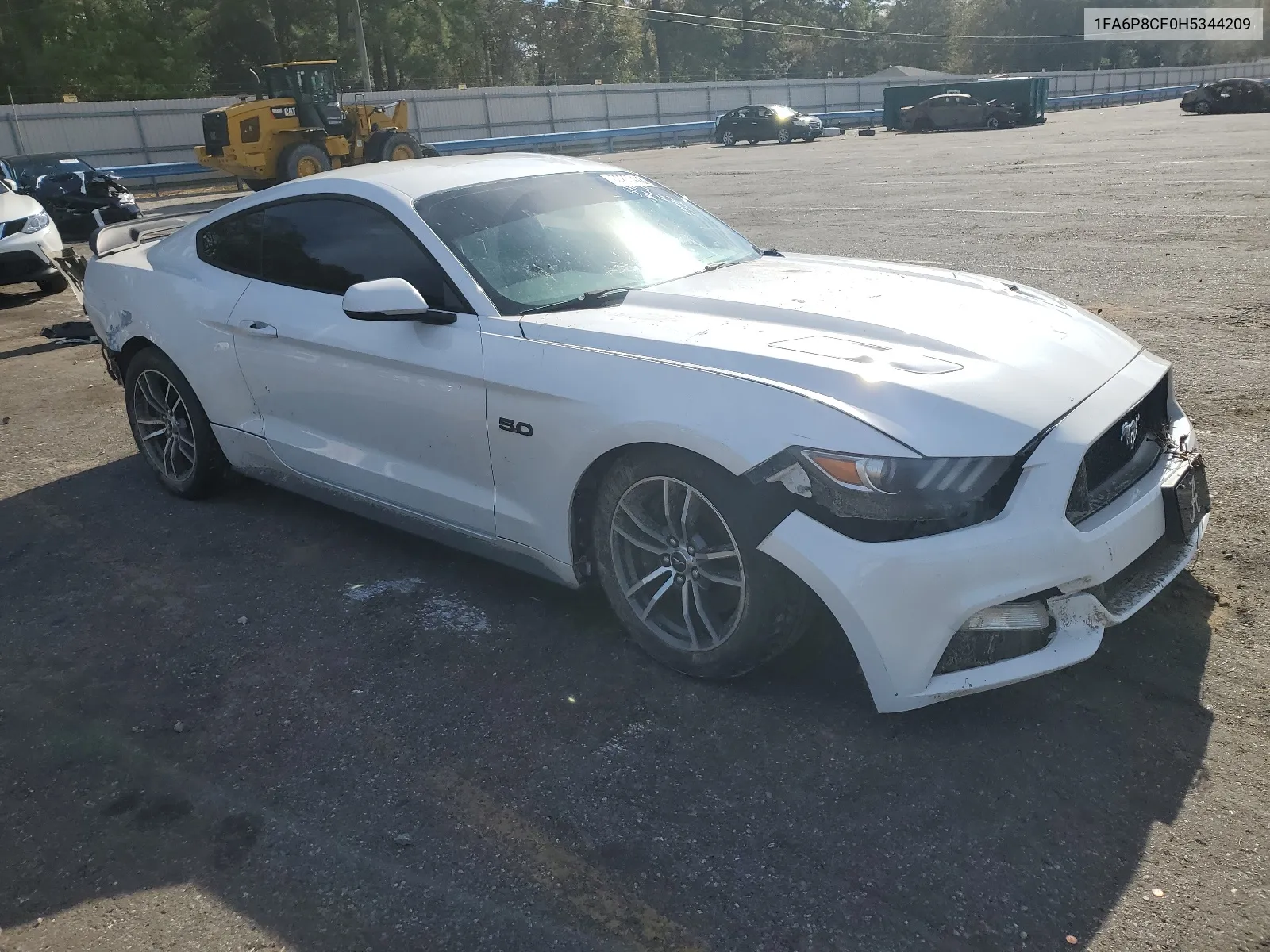 2017 Ford Mustang Gt VIN: 1FA6P8CF0H5344209 Lot: 56618794