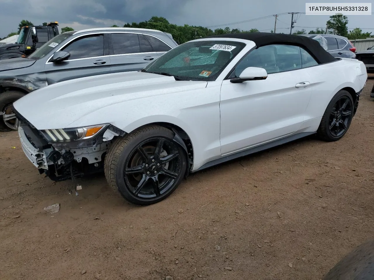 2017 Ford Mustang VIN: 1FATP8UH5H5331328 Lot: 57097634