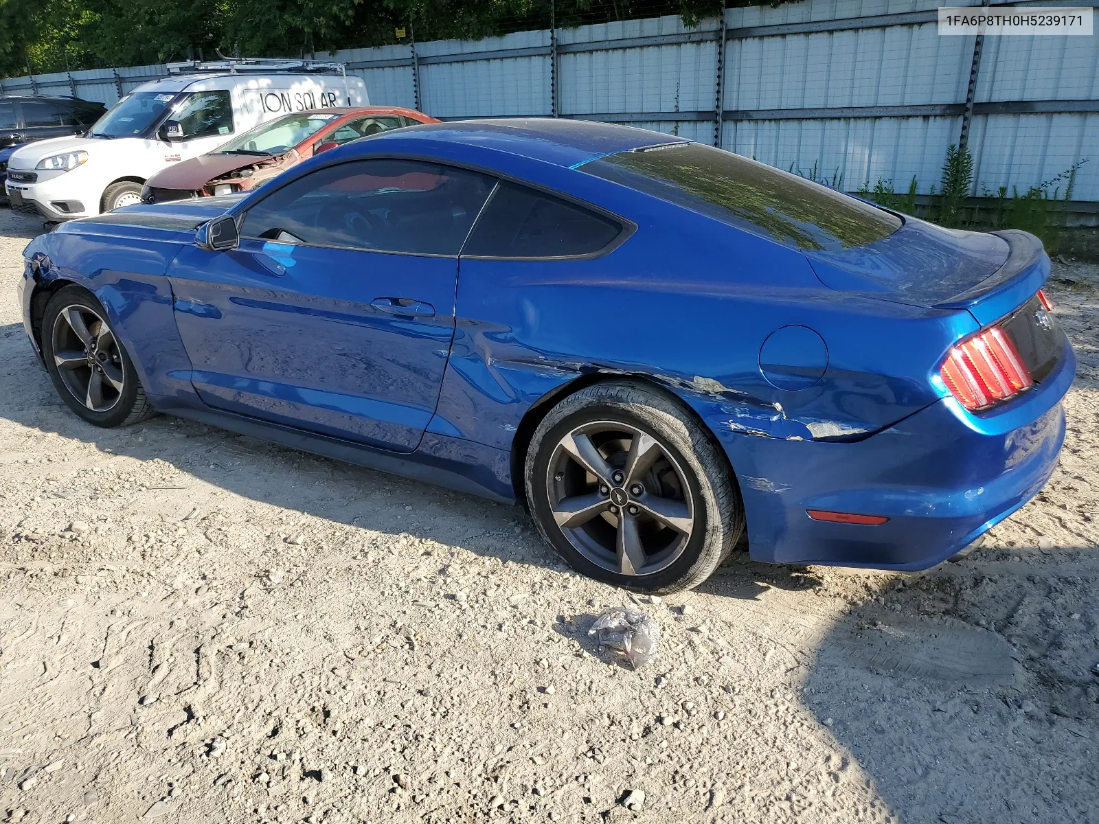 2017 Ford Mustang VIN: 1FA6P8TH0H5239171 Lot: 57141274