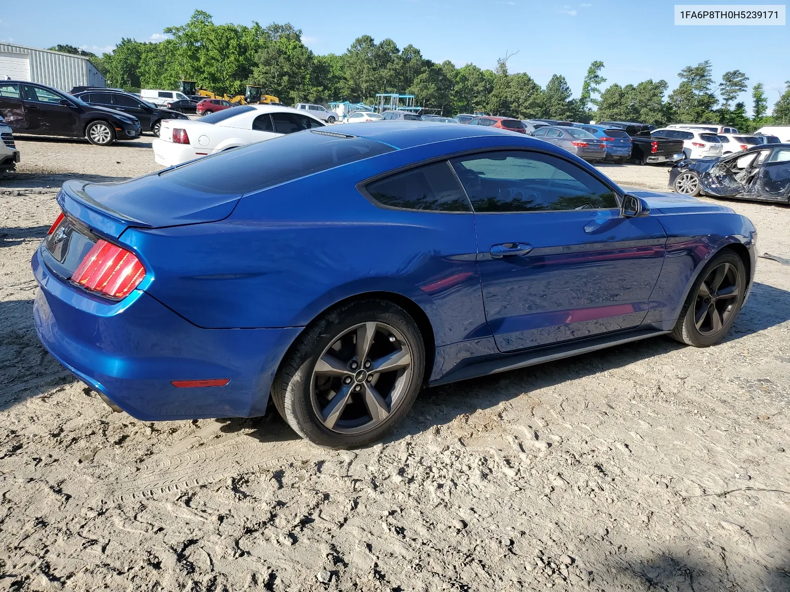 2017 Ford Mustang VIN: 1FA6P8TH0H5239171 Lot: 57141274