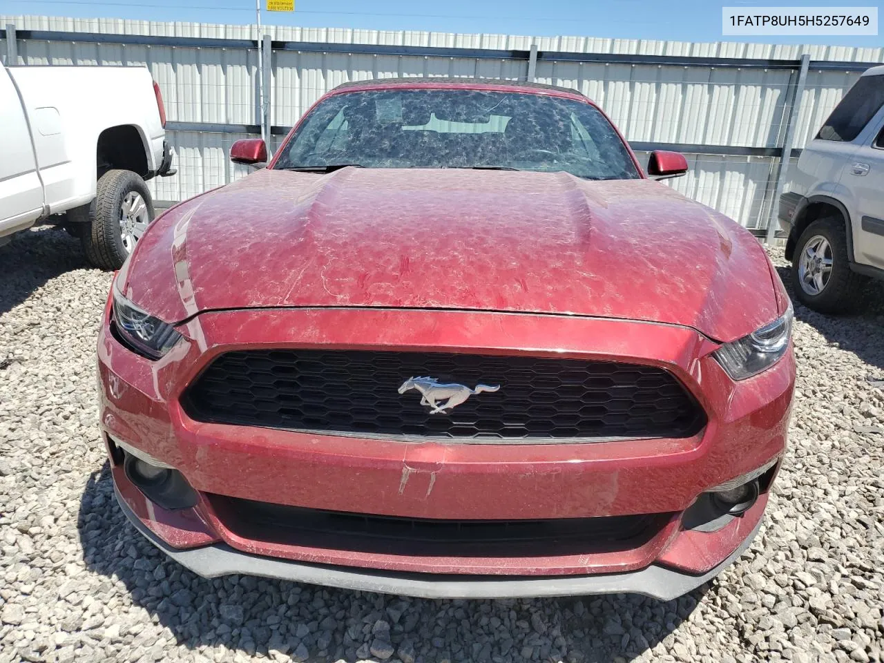 1FATP8UH5H5257649 2017 Ford Mustang