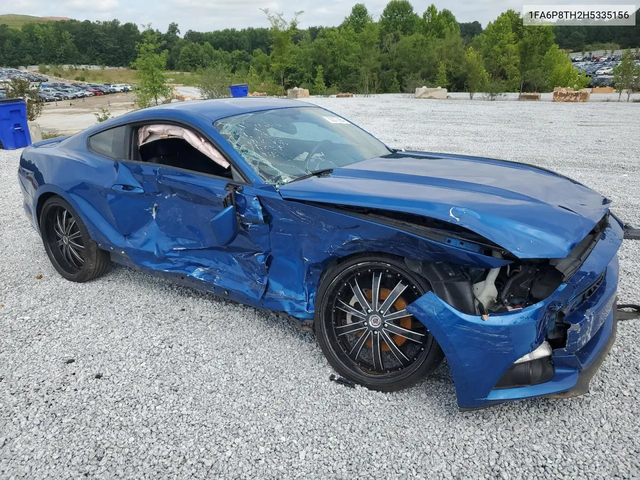 2017 Ford Mustang VIN: 1FA6P8TH2H5335156 Lot: 62273854