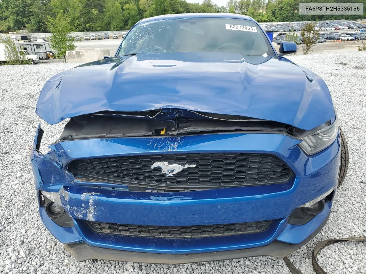 2017 Ford Mustang VIN: 1FA6P8TH2H5335156 Lot: 62273854