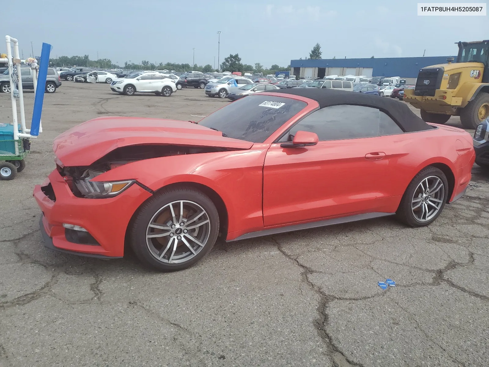 2017 Ford Mustang VIN: 1FATP8UH4H5205087 Lot: 63174804