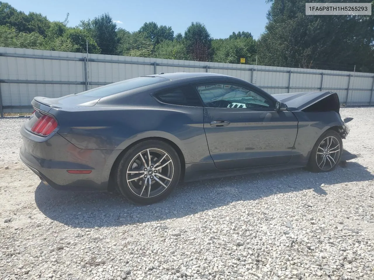 2017 Ford Mustang VIN: 1FA6P8TH1H5265293 Lot: 63779094