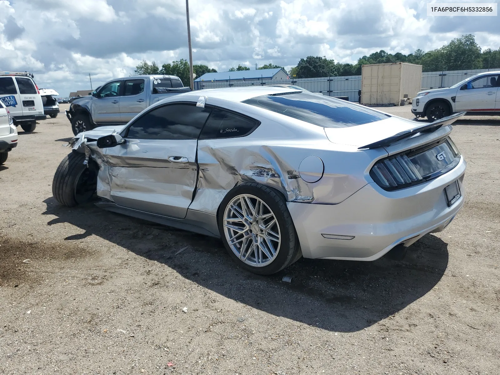 2017 Ford Mustang Gt VIN: 1FA6P8CF6H5332856 Lot: 64220334