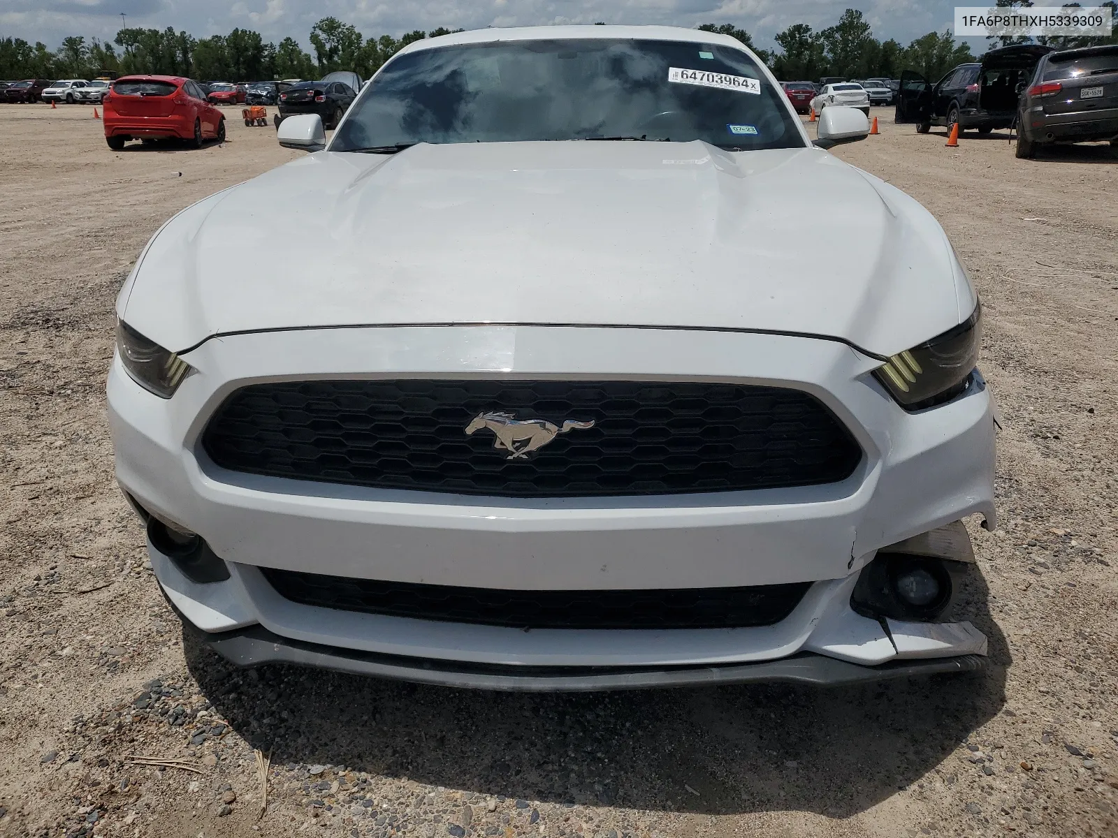 2017 Ford Mustang VIN: 1FA6P8THXH5339309 Lot: 64703964