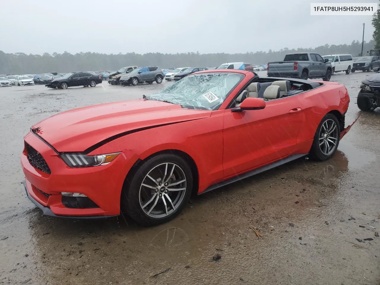 2017 Ford Mustang VIN: 1FATP8UH5H5293941 Lot: 65794564