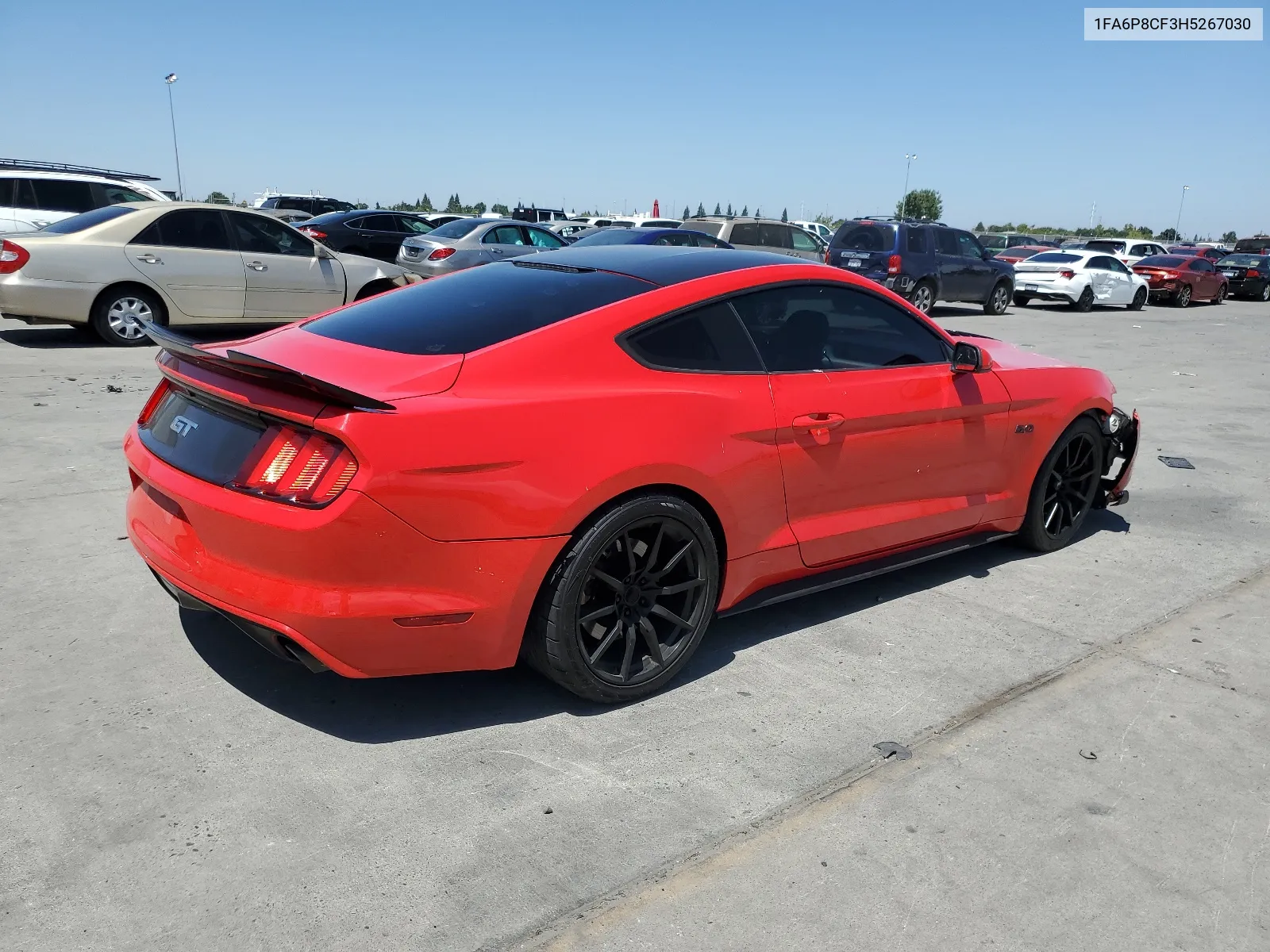 1FA6P8CF3H5267030 2017 Ford Mustang Gt