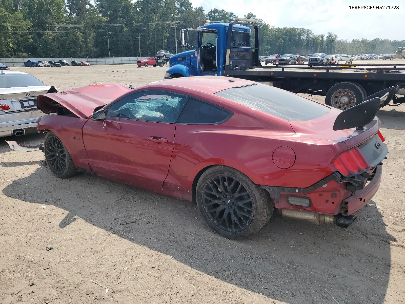 2017 Ford Mustang Gt VIN: 1FA6P8CF9H5271728 Lot: 67118594