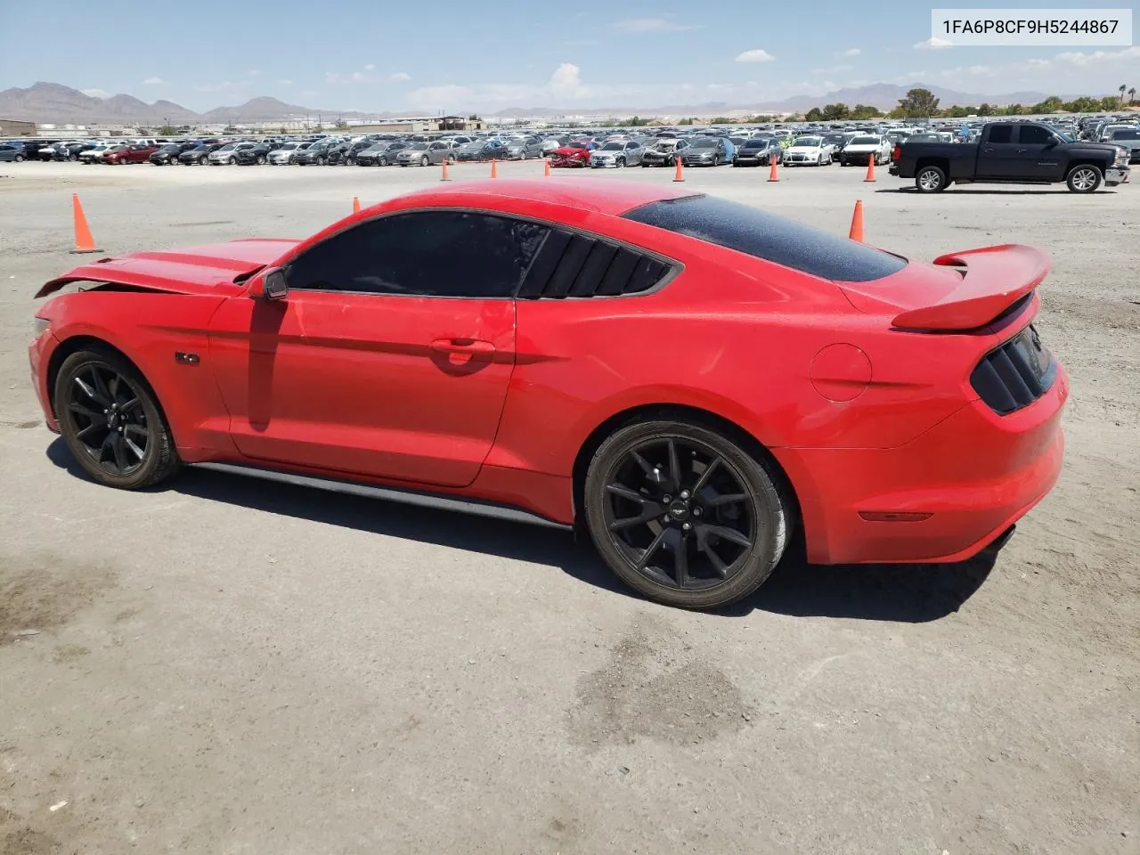 2017 Ford Mustang Gt VIN: 1FA6P8CF9H5244867 Lot: 67174054