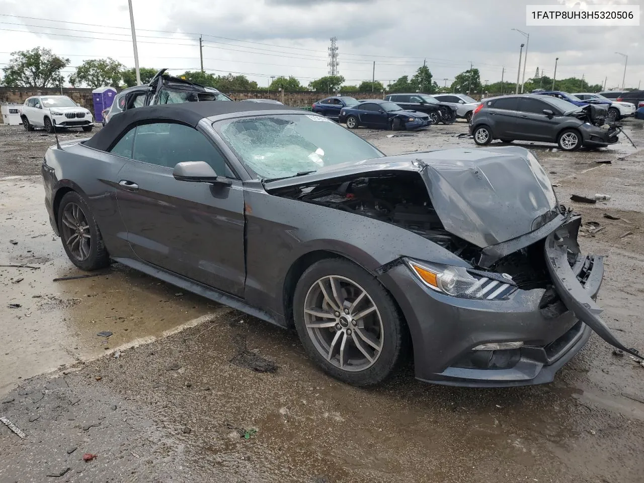 2017 Ford Mustang VIN: 1FATP8UH3H5320506 Lot: 67542524