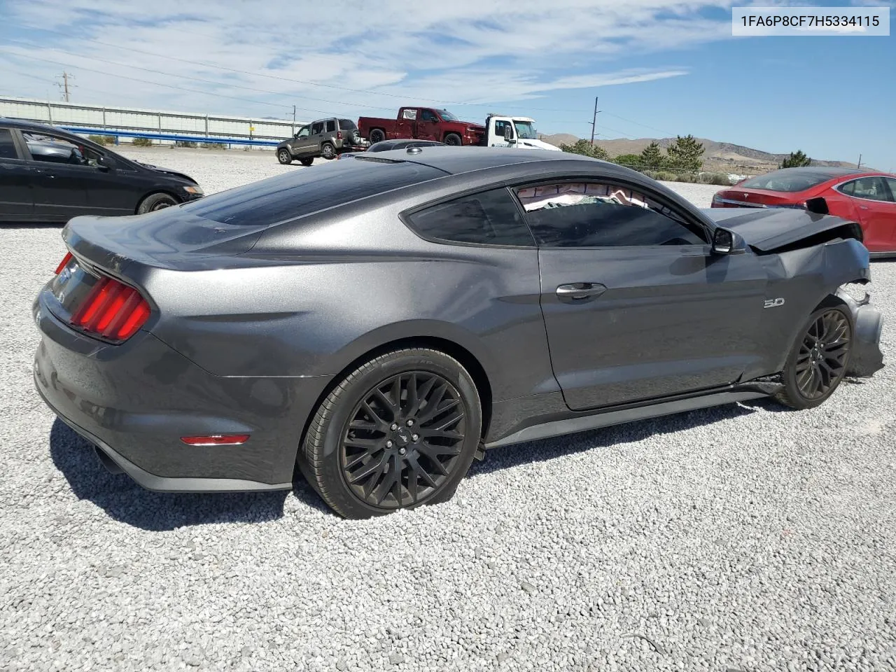 2017 Ford Mustang Gt VIN: 1FA6P8CF7H5334115 Lot: 67952464