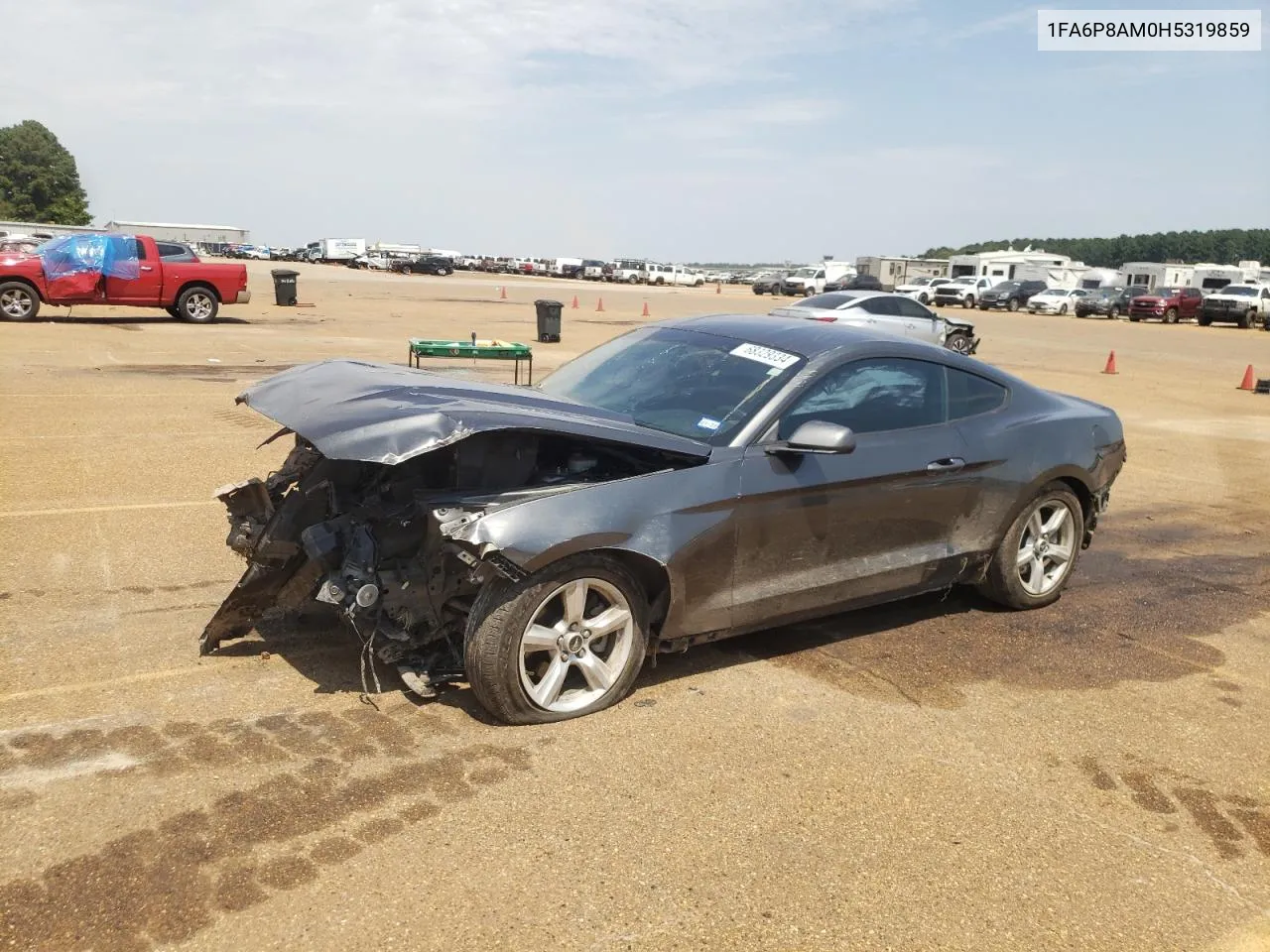 2017 Ford Mustang VIN: 1FA6P8AM0H5319859 Lot: 68329334