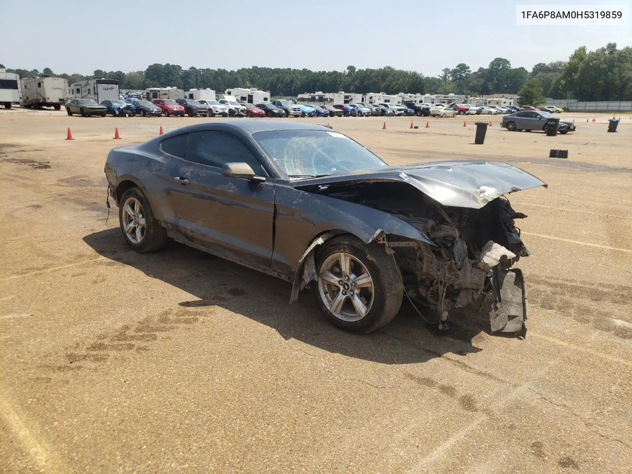 2017 Ford Mustang VIN: 1FA6P8AM0H5319859 Lot: 68329334