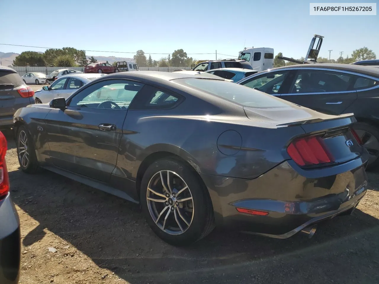 2017 Ford Mustang Gt VIN: 1FA6P8CF1H5267205 Lot: 68357404