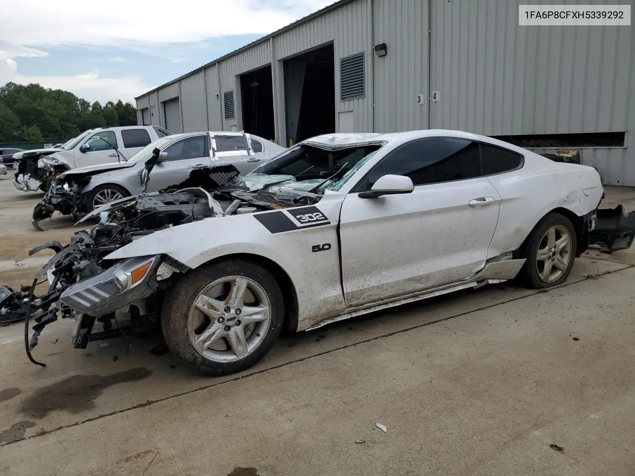 2017 Ford Mustang Gt VIN: 1FA6P8CFXH5339292 Lot: 68367154