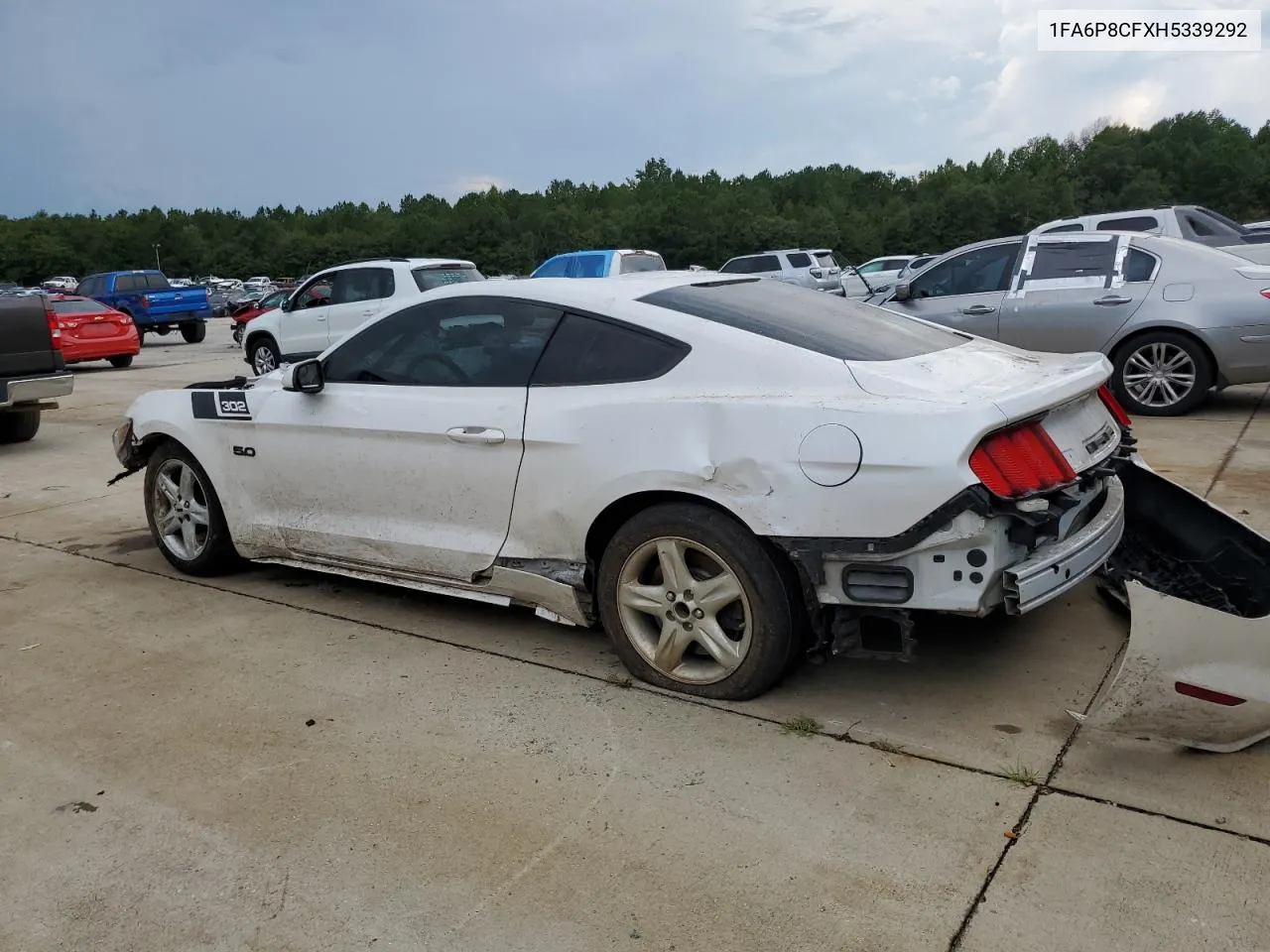 1FA6P8CFXH5339292 2017 Ford Mustang Gt