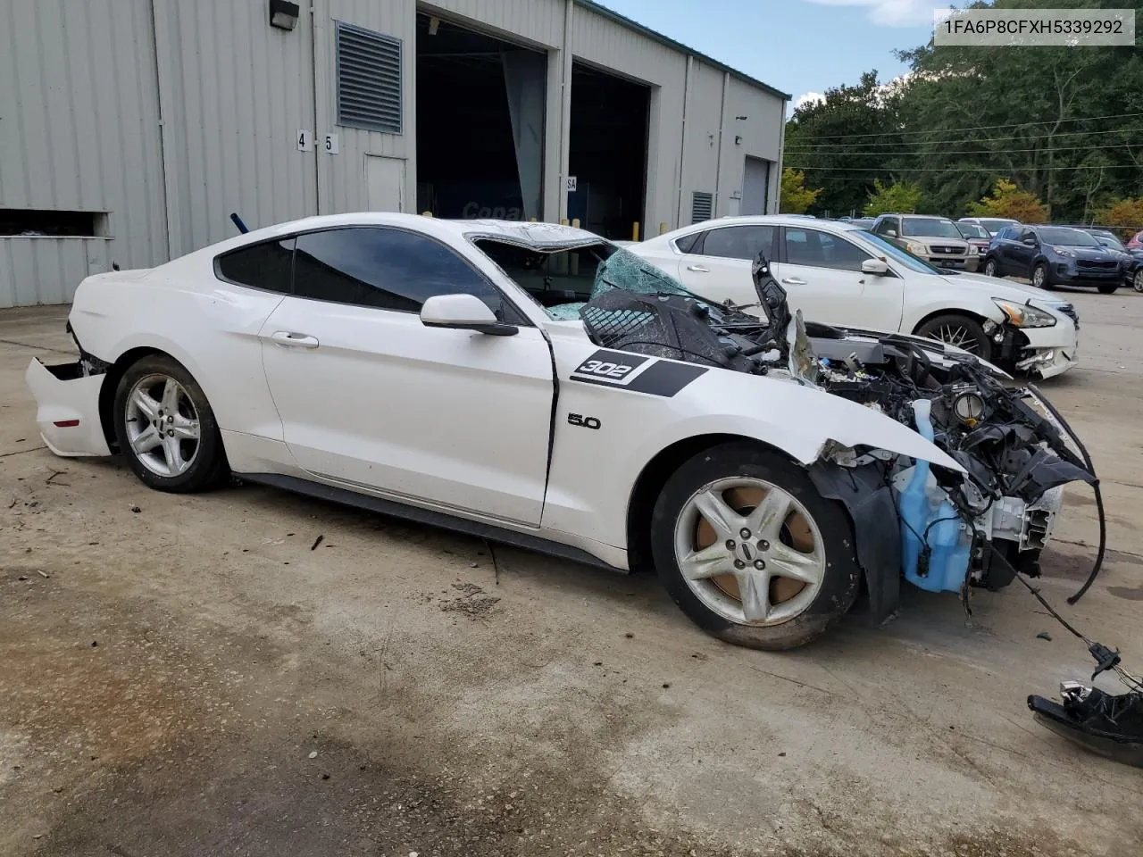 2017 Ford Mustang Gt VIN: 1FA6P8CFXH5339292 Lot: 68367154