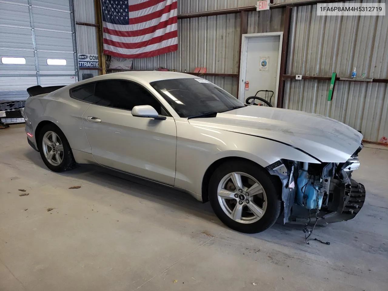 2017 Ford Mustang VIN: 1FA6P8AM4H5312719 Lot: 68636614