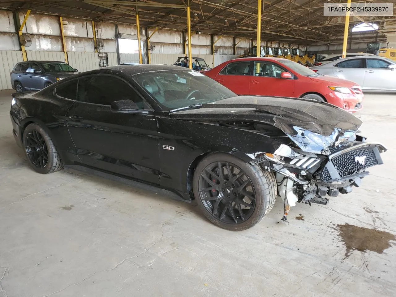 2017 Ford Mustang Gt VIN: 1FA6P8CF2H5339870 Lot: 68873824