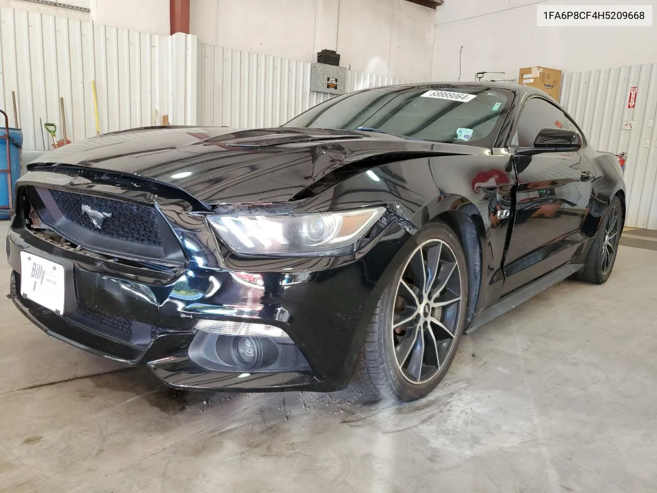 2017 Ford Mustang Gt VIN: 1FA6P8CF4H5209668 Lot: 68889064