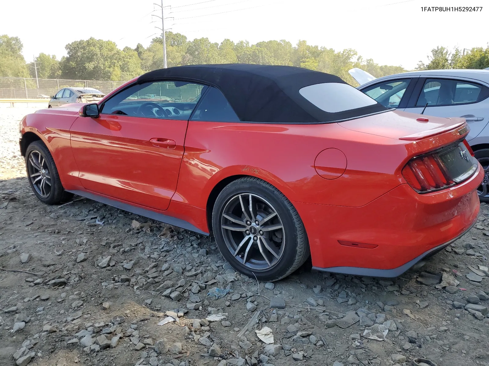 2017 Ford Mustang VIN: 1FATP8UH1H5292477 Lot: 68927234