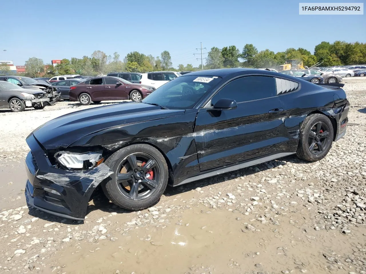 2017 Ford Mustang VIN: 1FA6P8AMXH5294792 Lot: 69045134