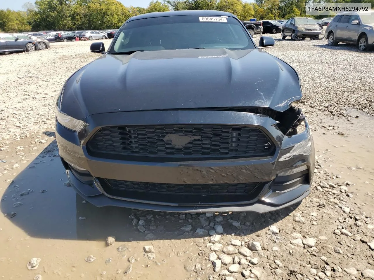 2017 Ford Mustang VIN: 1FA6P8AMXH5294792 Lot: 69045134