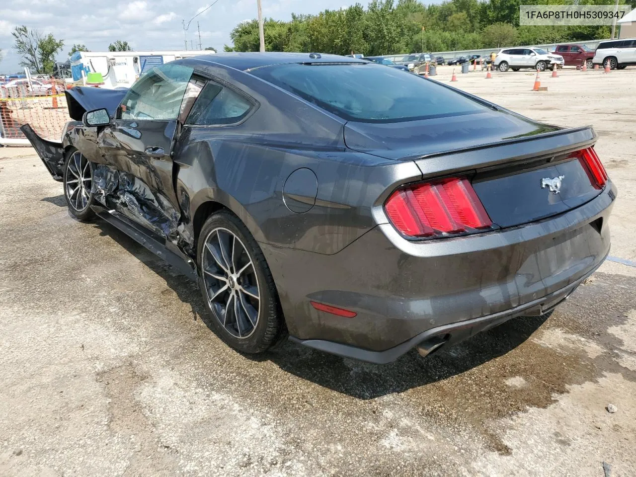 2017 Ford Mustang VIN: 1FA6P8TH0H5309347 Lot: 69409774