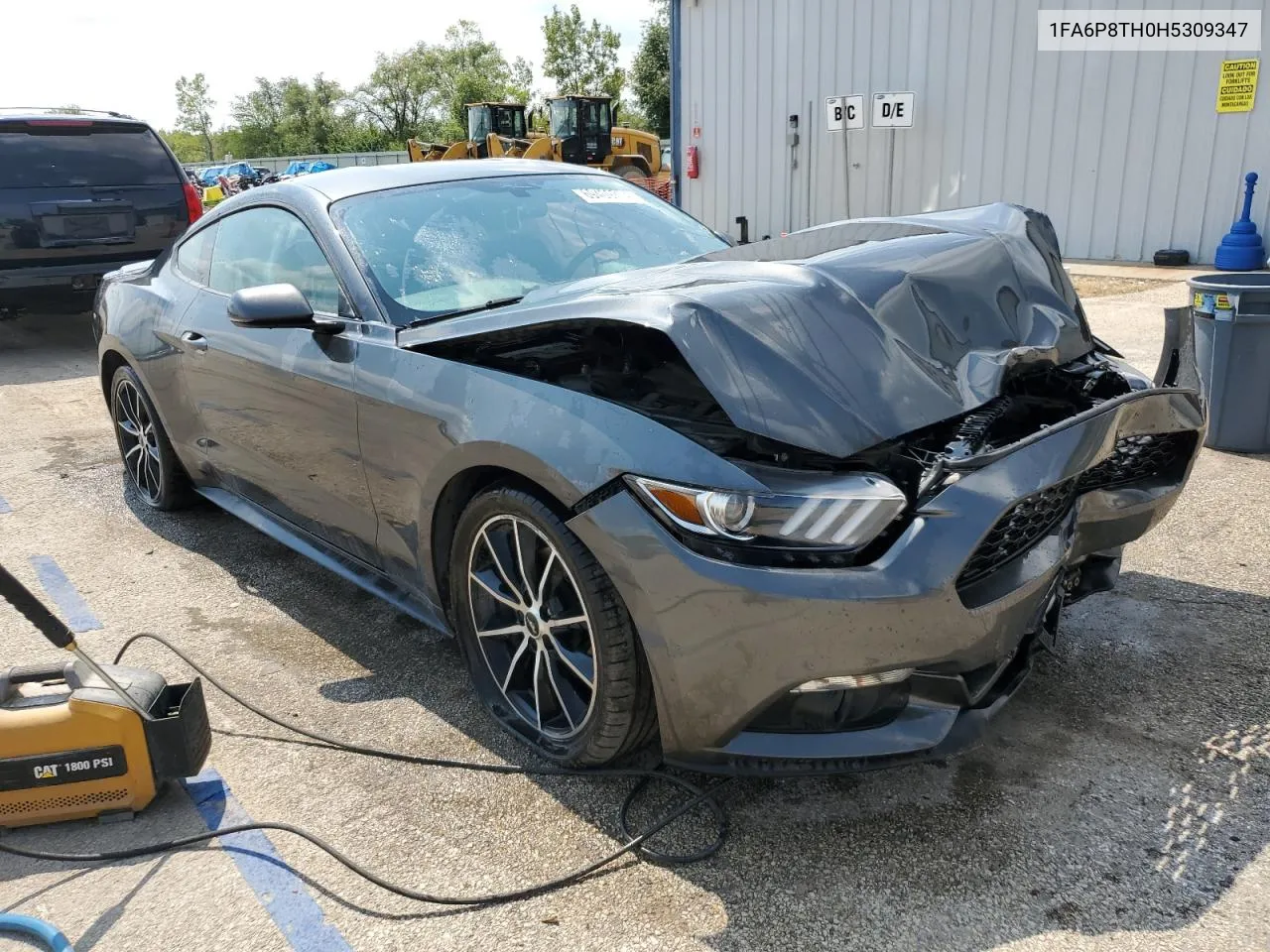 2017 Ford Mustang VIN: 1FA6P8TH0H5309347 Lot: 69409774