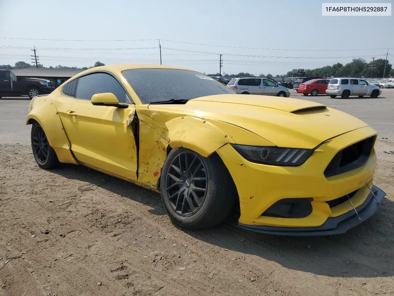 2017 Ford Mustang VIN: 1FA6P8TH0H5292887 Lot: 69490884