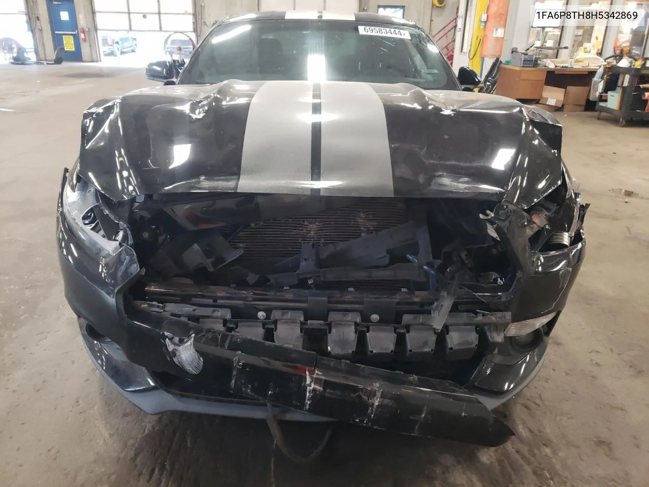 2017 Ford Mustang VIN: 1FA6P8TH8H5342869 Lot: 69583444