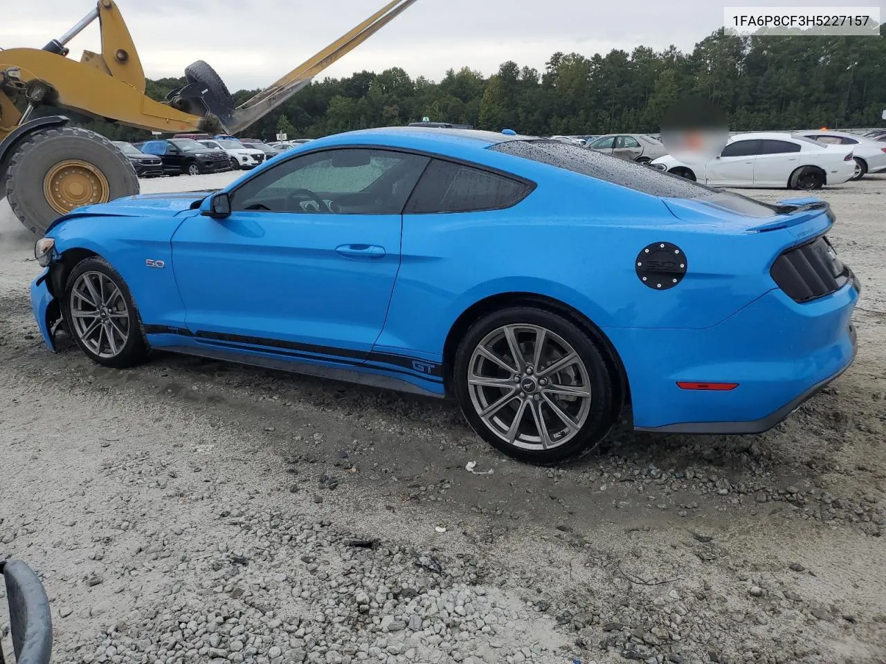 2017 Ford Mustang Gt VIN: 1FA6P8CF3H5227157 Lot: 70642714