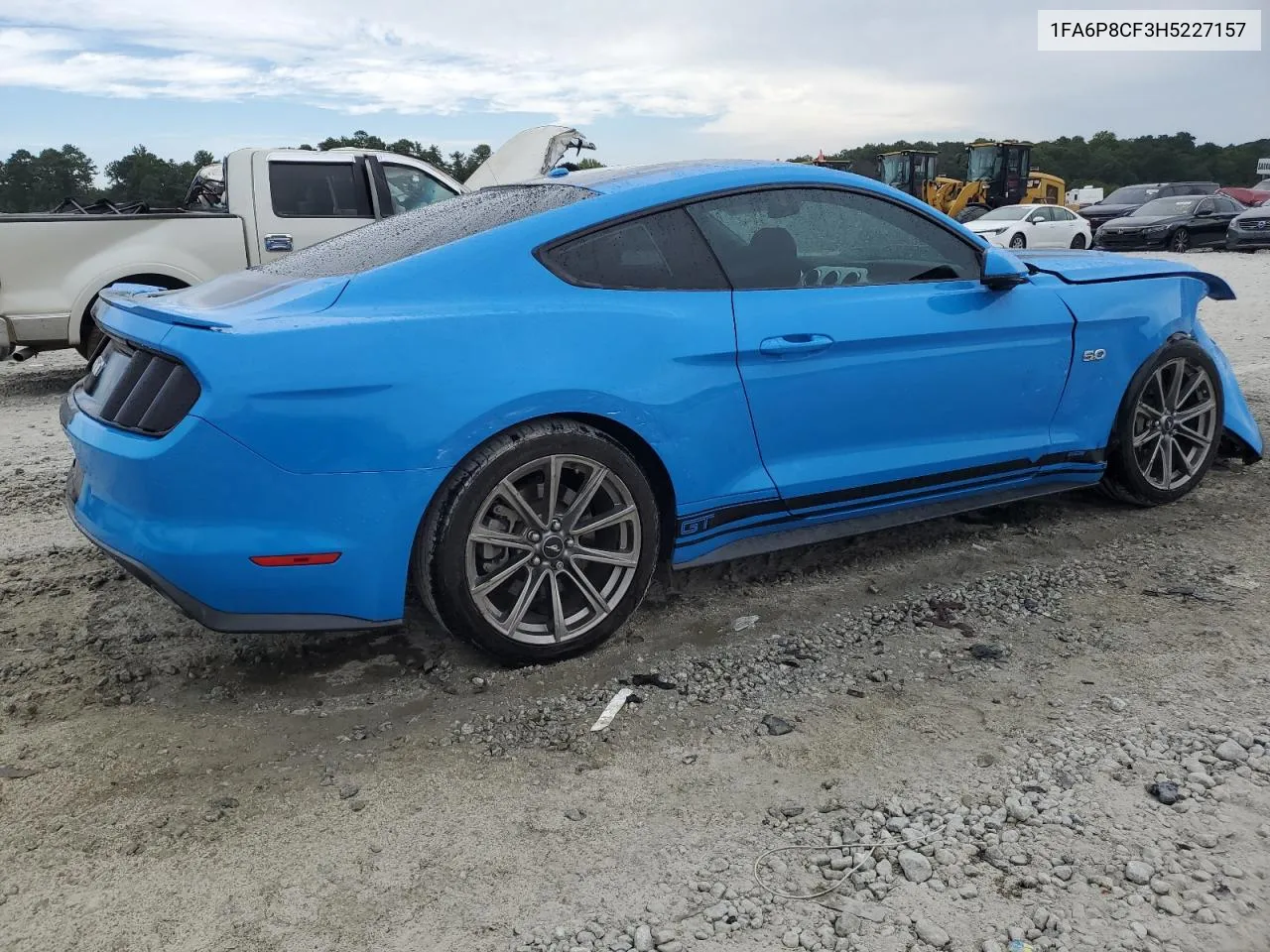 2017 Ford Mustang Gt VIN: 1FA6P8CF3H5227157 Lot: 70642714